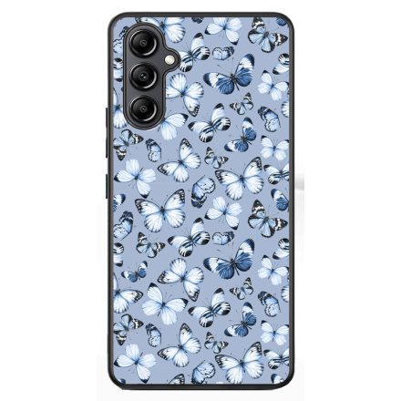 Szepseges kek pillangok Samsung Galaxy A54 5G tok