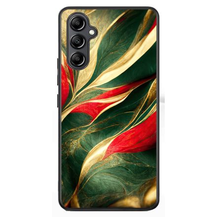 Magyaros piros-zöld márvány mintás Samsung Galaxy A54 5G tok
