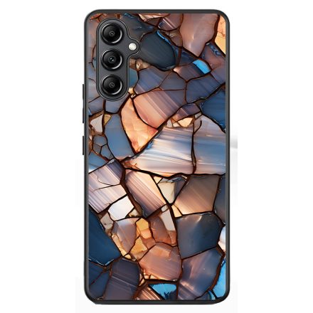 Elegáns kék mozaik Art Samsung Galaxy A54 5G tok