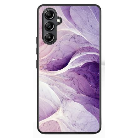 Absztrakt lila márvány mintás Samsung Galaxy A54 5G tok