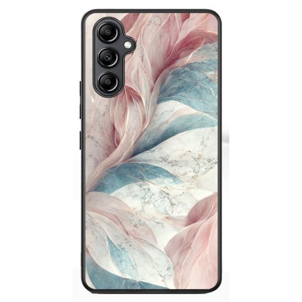 Lágy pasztel rózsaszín és zöld Art Samsung Galaxy A54 5G tok