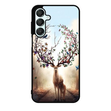 erdő szarvas őz négy évszak Samsung Galaxy A55 tok