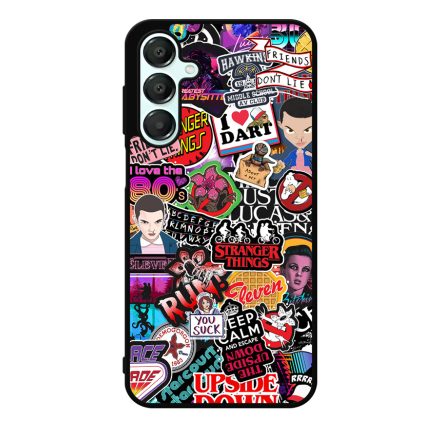 Stranger things matricabomba stickerbomb Samsung Galaxy A55 tok