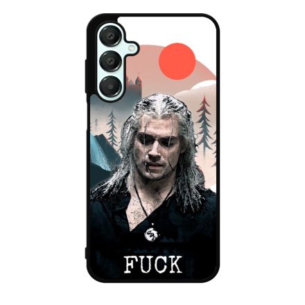 the Witcher FCK Vaják Henry Cavill Netflix Samsung Galaxy A55 tok
