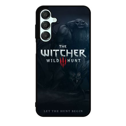the Witcher Let the hunt begin Vaják Samsung Galaxy A55 tok