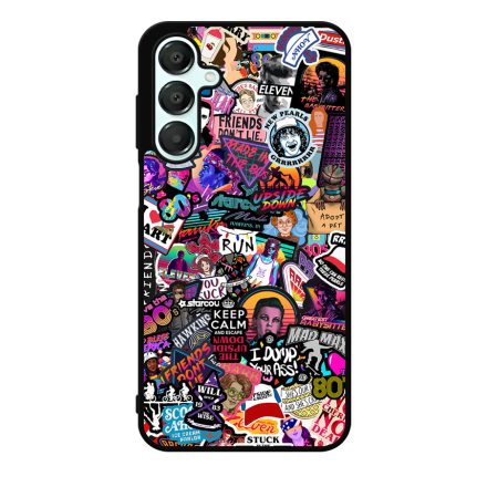 Stranger Things - Matricabomba Stickerbomb Samsung Galaxy A55 tok