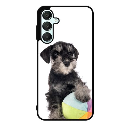 A család kis kedvence - Schnauzer Samsung Galaxy A55 tok
