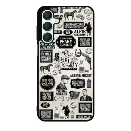 Vintage Peaky Blinders Samsung Galaxy A55 tok