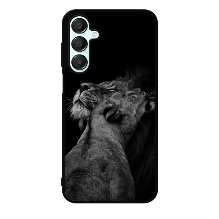 Lion Love Wild Beauty Csajos Allat mintas Samsung Galaxy A55 tok