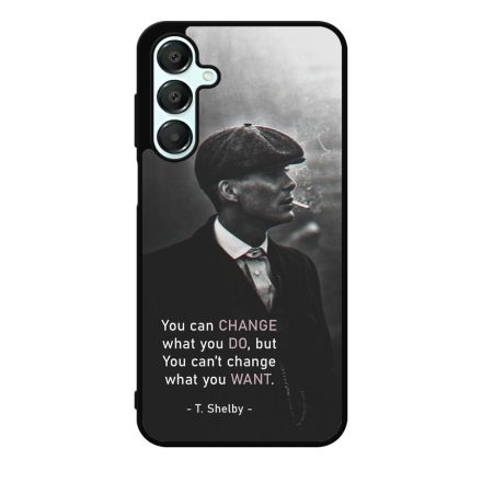 Tommy Shelby Change idezet peaky blinders Samsung Galaxy A55 tok