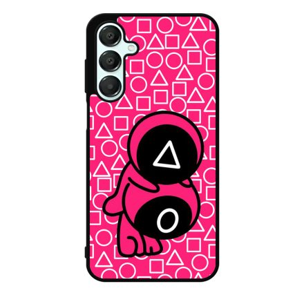 Squid Game roszaszin cuki katona mintas Samsung Galaxy A55 tok