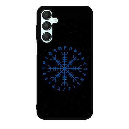 Blue Vegvisir - Vikings Samsung Galaxy A55 tok