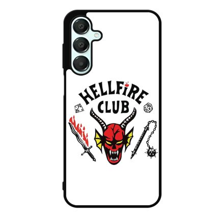 Hellfire Club - White - Stranger Things Samsung Galaxy A55 tok