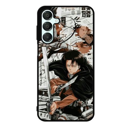 Levi Ackerman a felderito - Attack on Titan Samsung Galaxy A55 tok