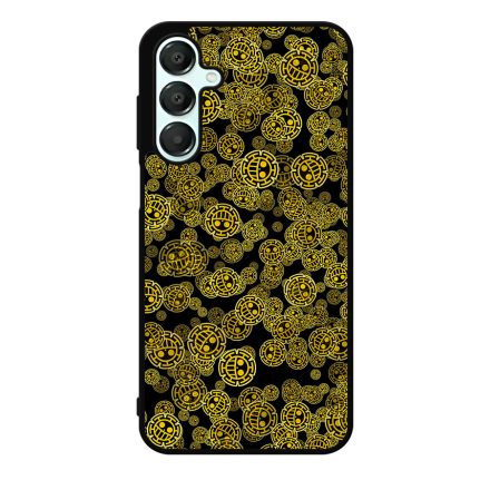 GOLD Trafalgar D Law - One Piece Samsung Galaxy A55 tok