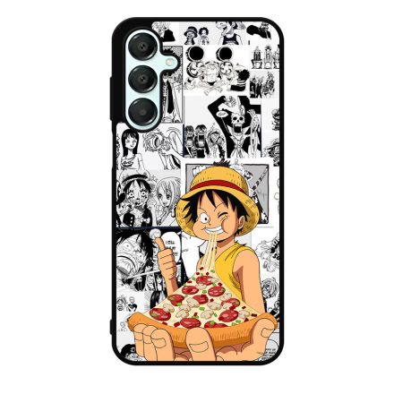 Monkey D Luffy Pizza - One Piece Samsung Galaxy A55 tok
