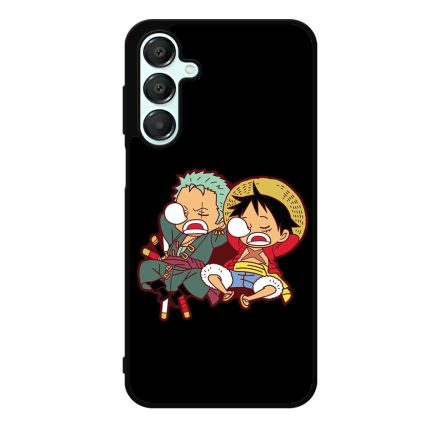 Luffy and Zoro Sleep - One Piece Samsung Galaxy A55 tok