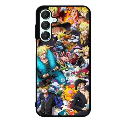 Sanji Collage ART - One Piece Samsung Galaxy A55 tok