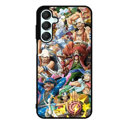 Usopp Collage - One Piece Samsung Galaxy A55 tok