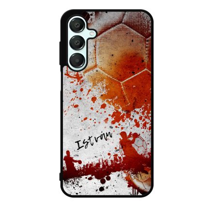 Kerd a neveddel RED kezilabda mintas Samsung Galaxy A55 tok