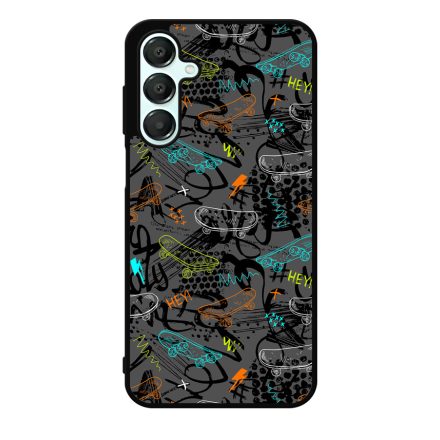  Skateboard Gordeszka mintas Samsung Galaxy A55 tok