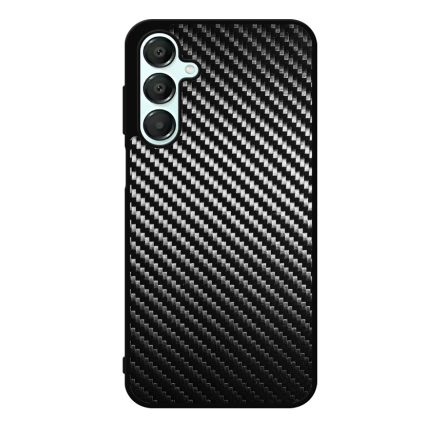 Ezüst karbon fiber mintás Samsung Galaxy A55 tok