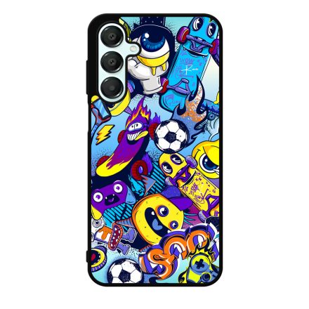 Skateboard Graffiti Samsung Galaxy A55 tok