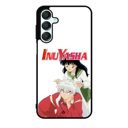 Aranyos InuYasha és Kagome Samsung Galaxy A55 tok