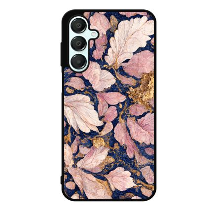 Gyönyörű rózsaszín aranyos virág Art Samsung Galaxy A55 tok