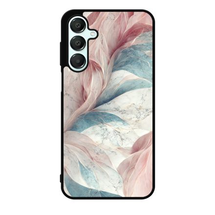 Lágy pasztel rózsaszín és zöld Art Samsung Galaxy A55 tok