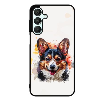 Színes Corgi Samsung Galaxy A55 tok