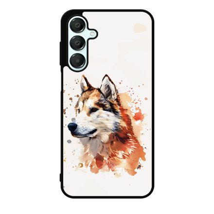 Barna Alaszkai Malamut Samsung Galaxy A55 tok