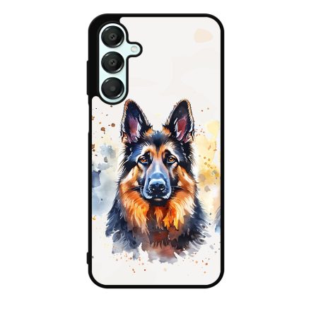 Barna-Fekete Belga juhászkutya Samsung Galaxy A55 tok