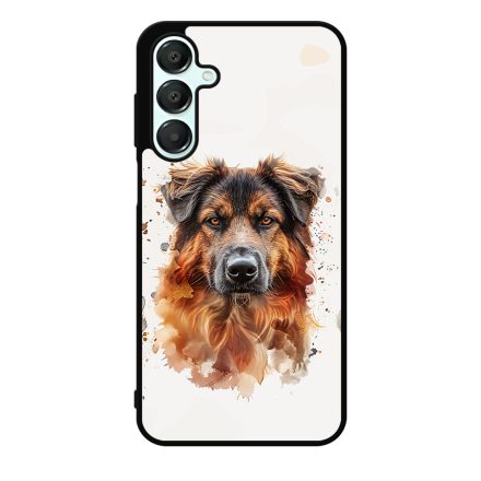 Barna Kaukázusi Juhászkutya Samsung Galaxy A55 tok