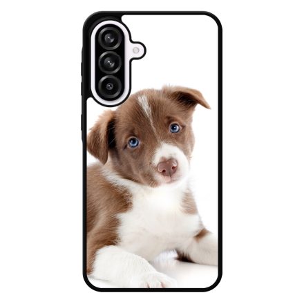 Édes Border Collie kölyök kutyus Samsung Galaxy A56 tok