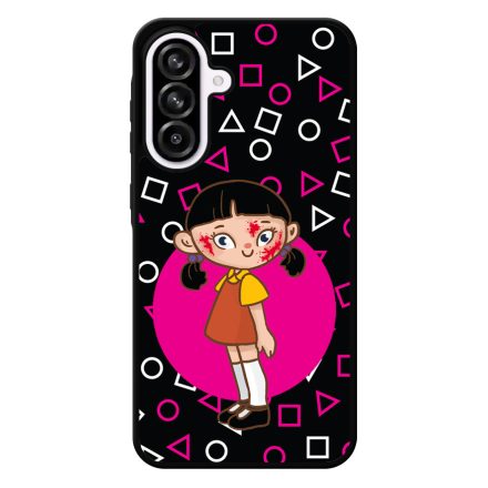 Squid Game green light, red light kislany Samsung Galaxy A56 tok