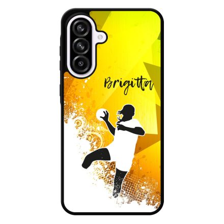 Kerd a neveddel ABSTRACT kezilabda mintas Samsung Galaxy A56 tok