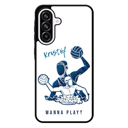 Blue For Him Vizilabda mintas Samsung Galaxy A56 tok