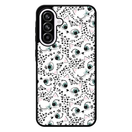 Szépséges cica szemek Samsung Galaxy A56 tok