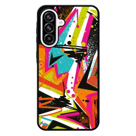 Abstract Orange Graffiti Samsung Galaxy A56 tok
