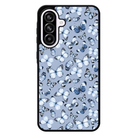 Szepseges kek pillangok Samsung Galaxy A56 tok