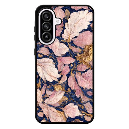 Gyönyörű rózsaszín aranyos virág Art Samsung Galaxy A56 tok