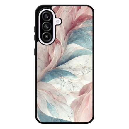 Lágy pasztel rózsaszín és zöld Art Samsung Galaxy A56 tok