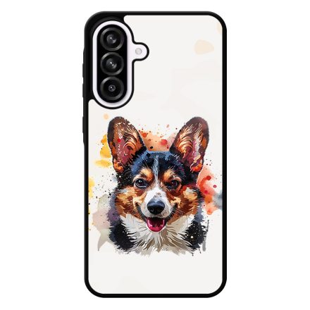 Színes Corgi Samsung Galaxy A56 tok