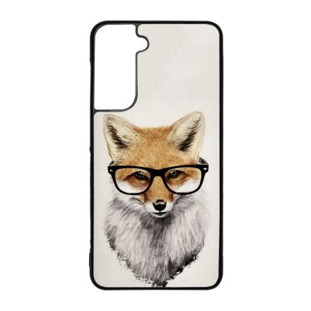 róka rókás őszi fehér Samsung Galaxy S21 FE tok