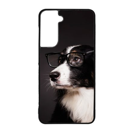 Csak okosan kutya mintás Samsung Galaxy S21 FE tok