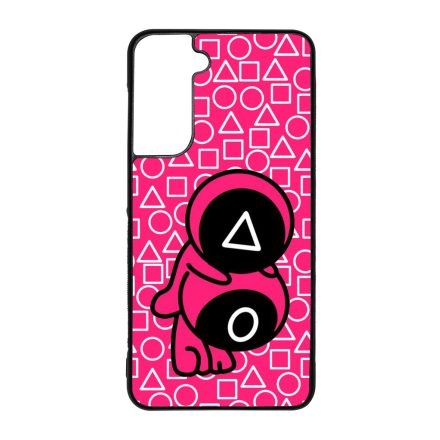 Squid Game roszaszin cuki katona mintas Samsung Galaxy S21 FE tok