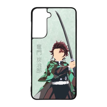 Tanjiro Minimal Art - Demon Slayer Samsung Galaxy S21 FE tok