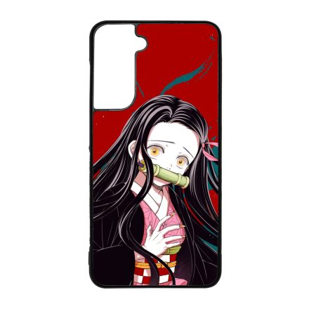 Nezuko RED Art - Demon Slayer Samsung Galaxy S21 FE tok