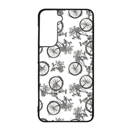 Gyonyorű viragos kerekpar Samsung Galaxy S21 FE tok